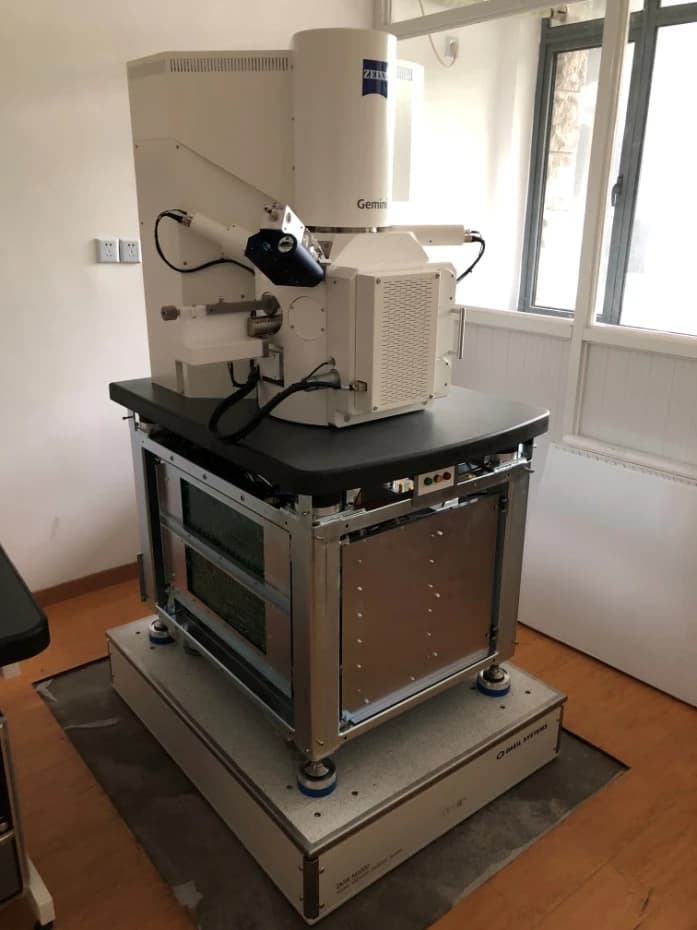 Shanghai Institute of Materials Research ZEISS Gemini 500 DVIA-MB1000 (P64) Installation Worksheet — 2017.07.02
