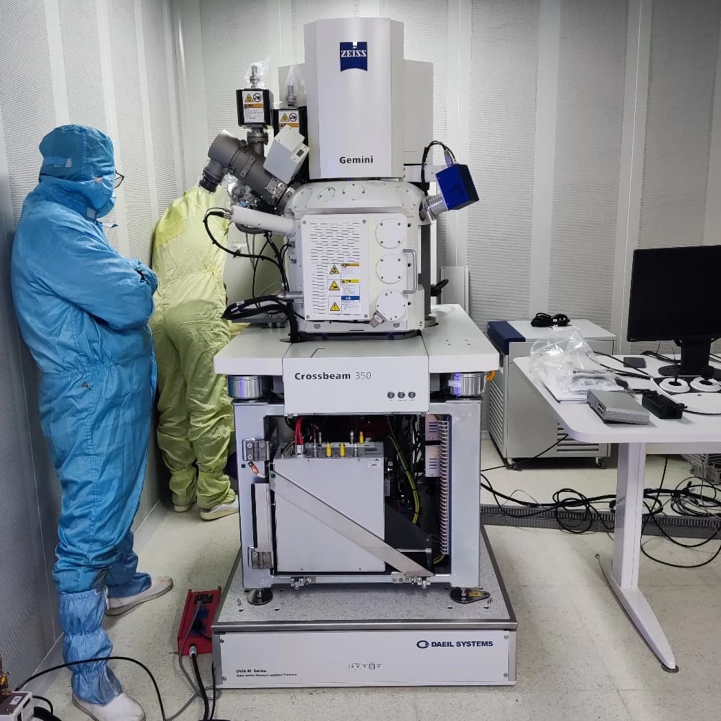 JuCan Optoelectronics(聚灿光电) 숙천 ZEISS Gemini Crossbeam 350 DVIA-M1000 설치 보고서 (220106R5, 2022)