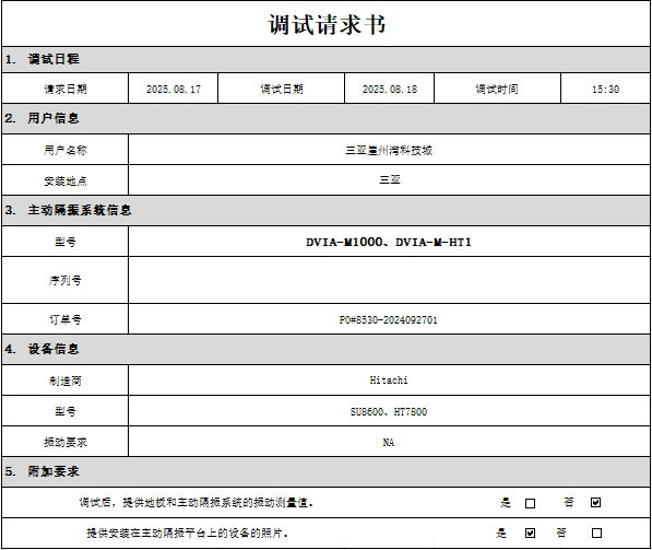 YIMO Hitachi FE-SEM SU8600 DVIA-M1000 (240927R2-2) Installation Report
