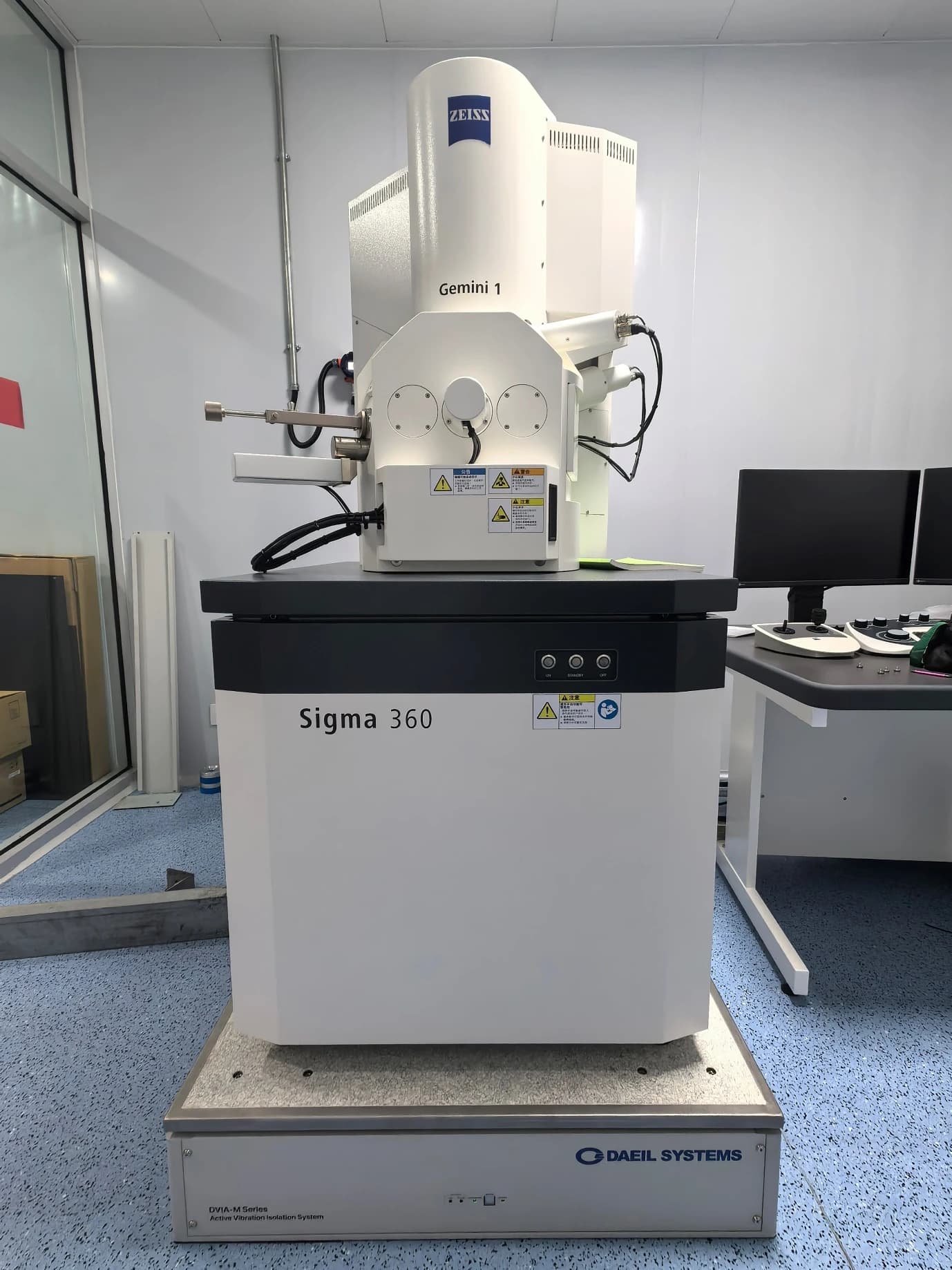 ZEISS FE-SEM Sigma 360 DVIA-M1000 (241111R1) Installation Report