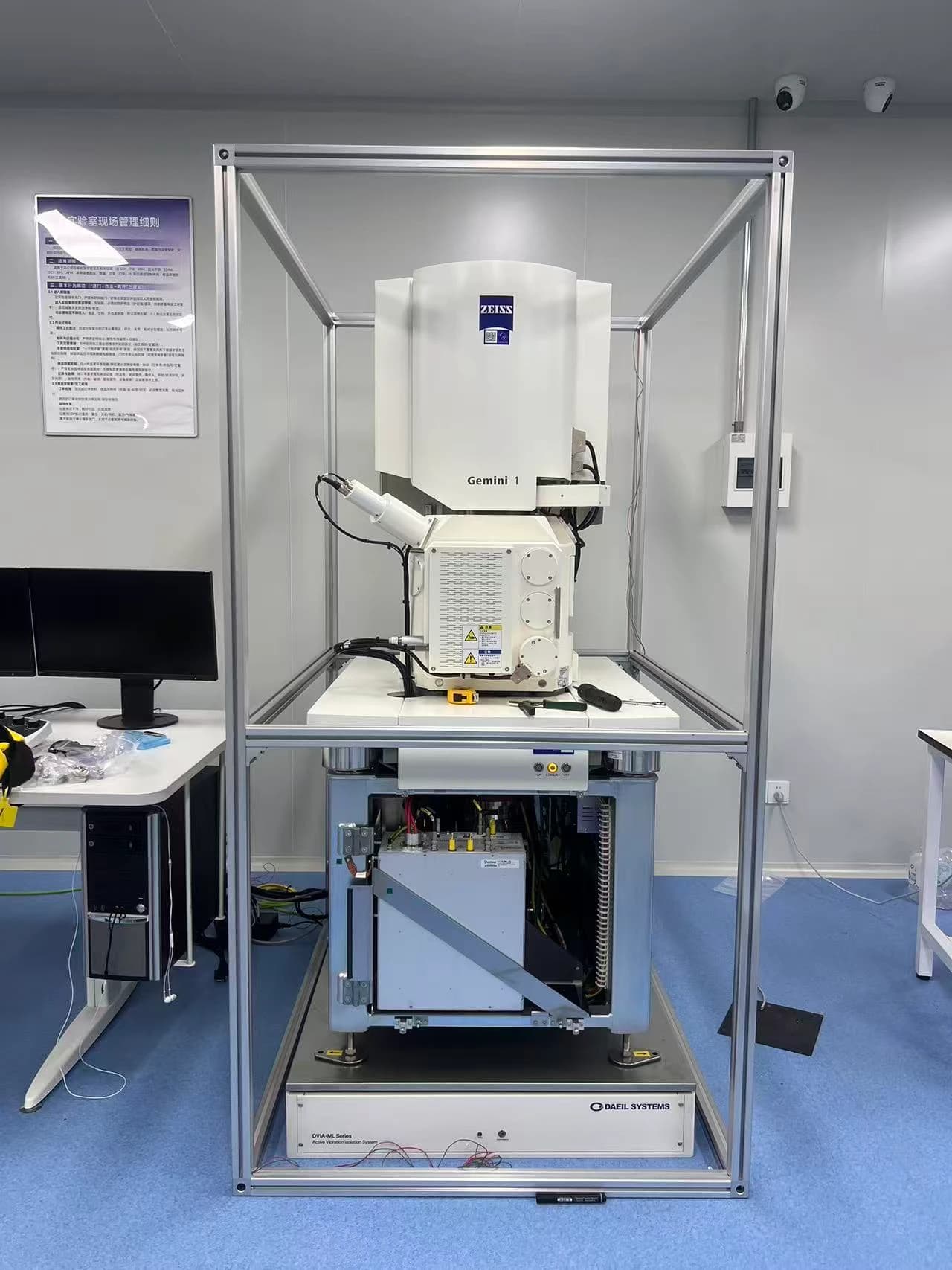 YOUSHIZE TECH ZEISS GeminiSEM 360 FIB-SEM DVIA-ML1000 Installation Report