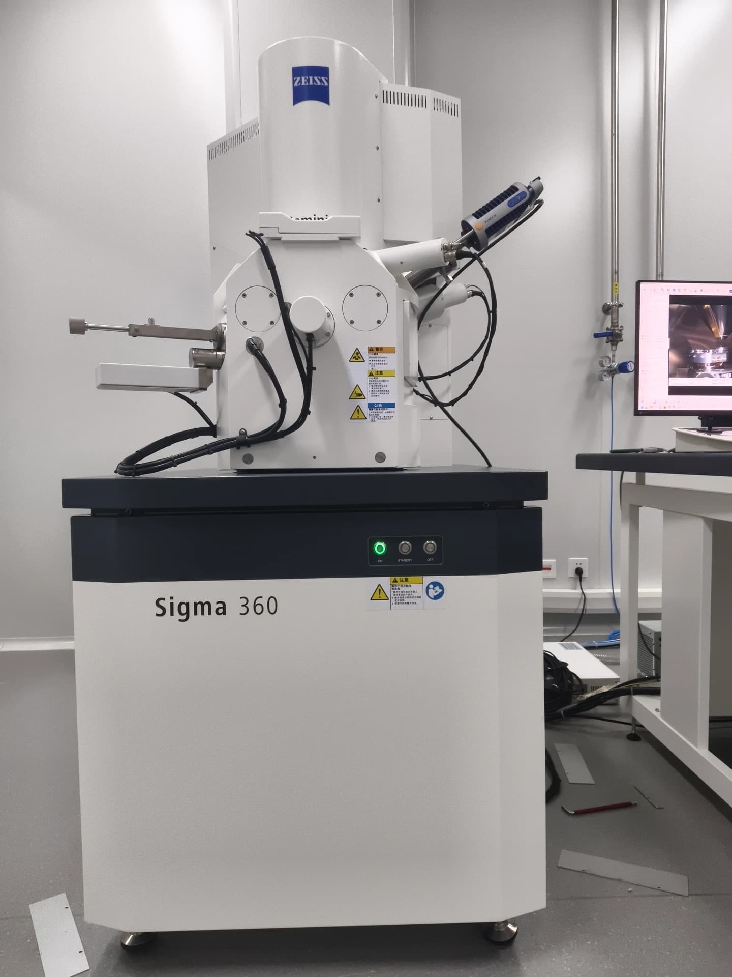 ZEISS FE-SEM Sigma 360 DVIA-ULF700 Installation Report