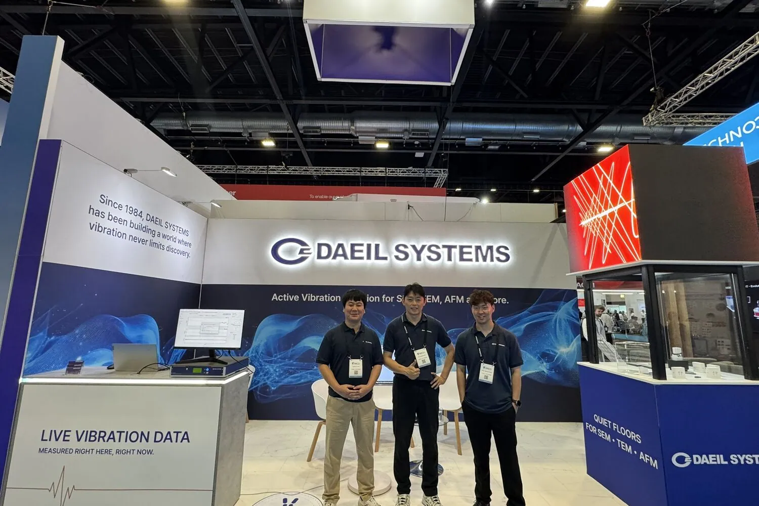 The DAEIL SYSTEMS team at Stand 345