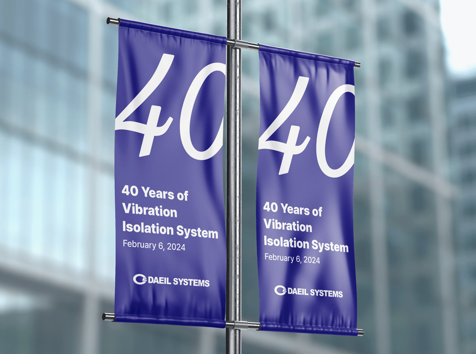daeil systems celebrates 40 years flag